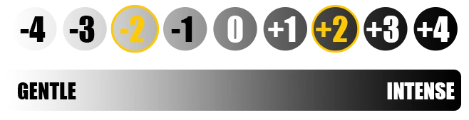 onahole review intensity scale of -2 +2 by percyona