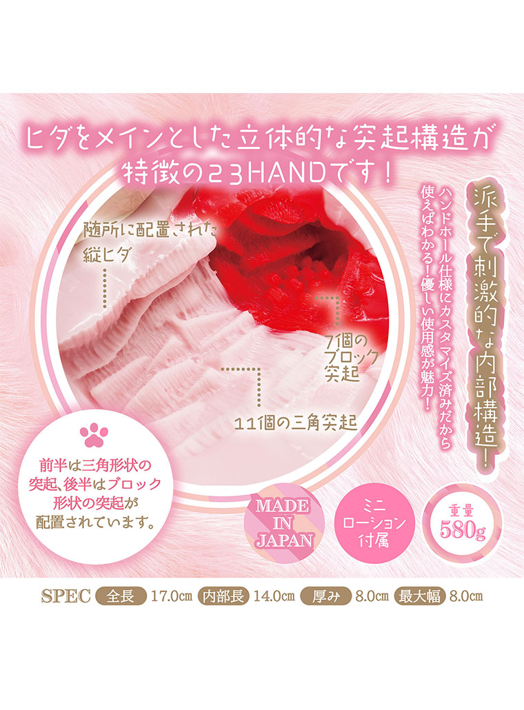 23Hand onahole review from peachtoys by PercyOna