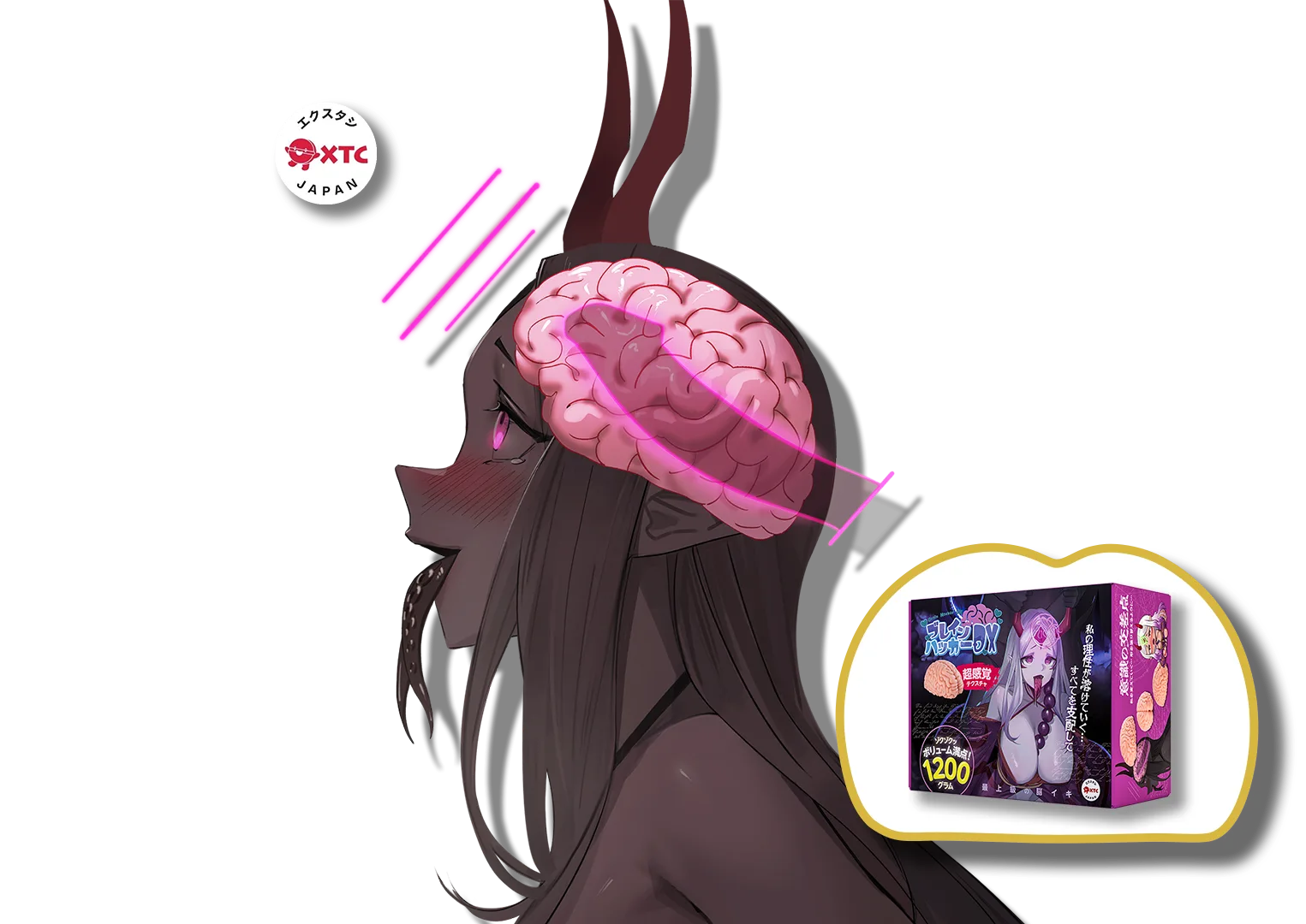 Brain Haker DX onahole review from XTC-Japan by PercyOna