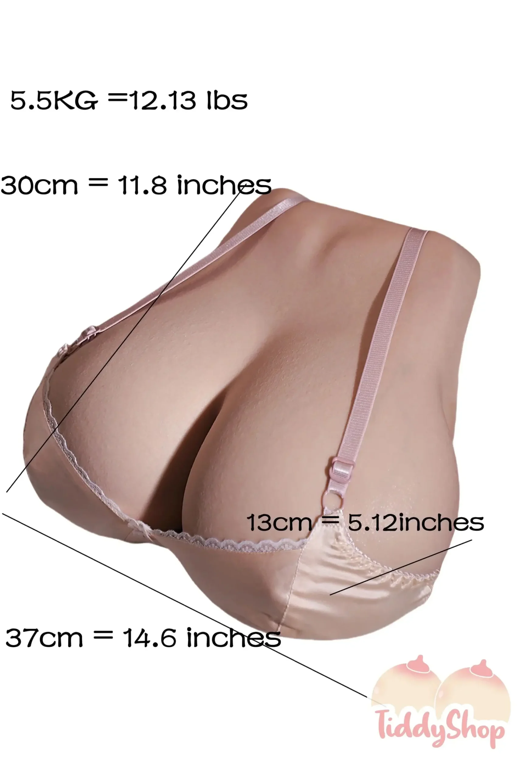 Lyraelle breast sex toy review from TiddyShop by PercyOna