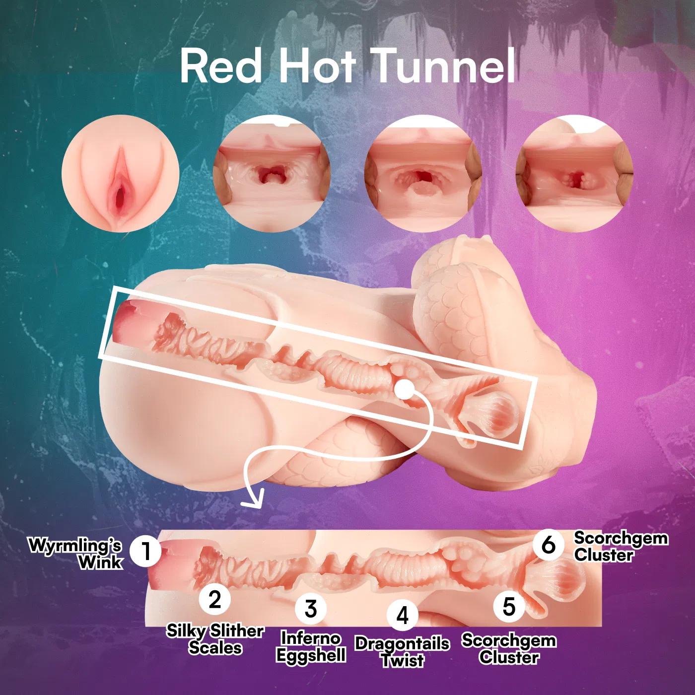 LienSue Dracona Mini onahole review from SeirakuToys by PercyOna