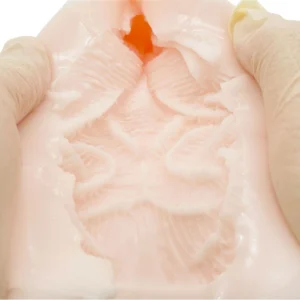 Kaku Mieiki Medium Mimizu 400 soft onahole review from Peachtoys by PercyOna