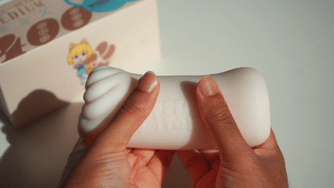 Kaku Mieiki Medium Mimizu 400 soft onahole review from Peachtoys by PercyOna