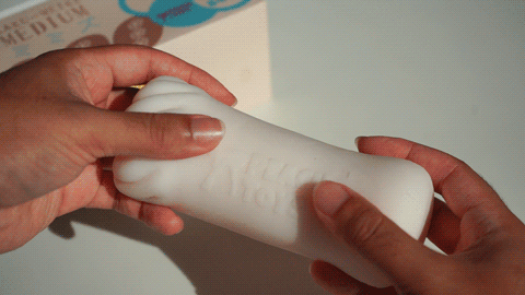 Kaku-Meiki Medium Mimizu 400 soft onahole review from Peachtoys by PercyOna