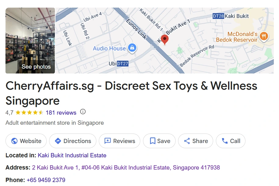 CherryAffairs_Showroom_Location_percyona CherryAffairs Showroom Singapore Review by PercyOna