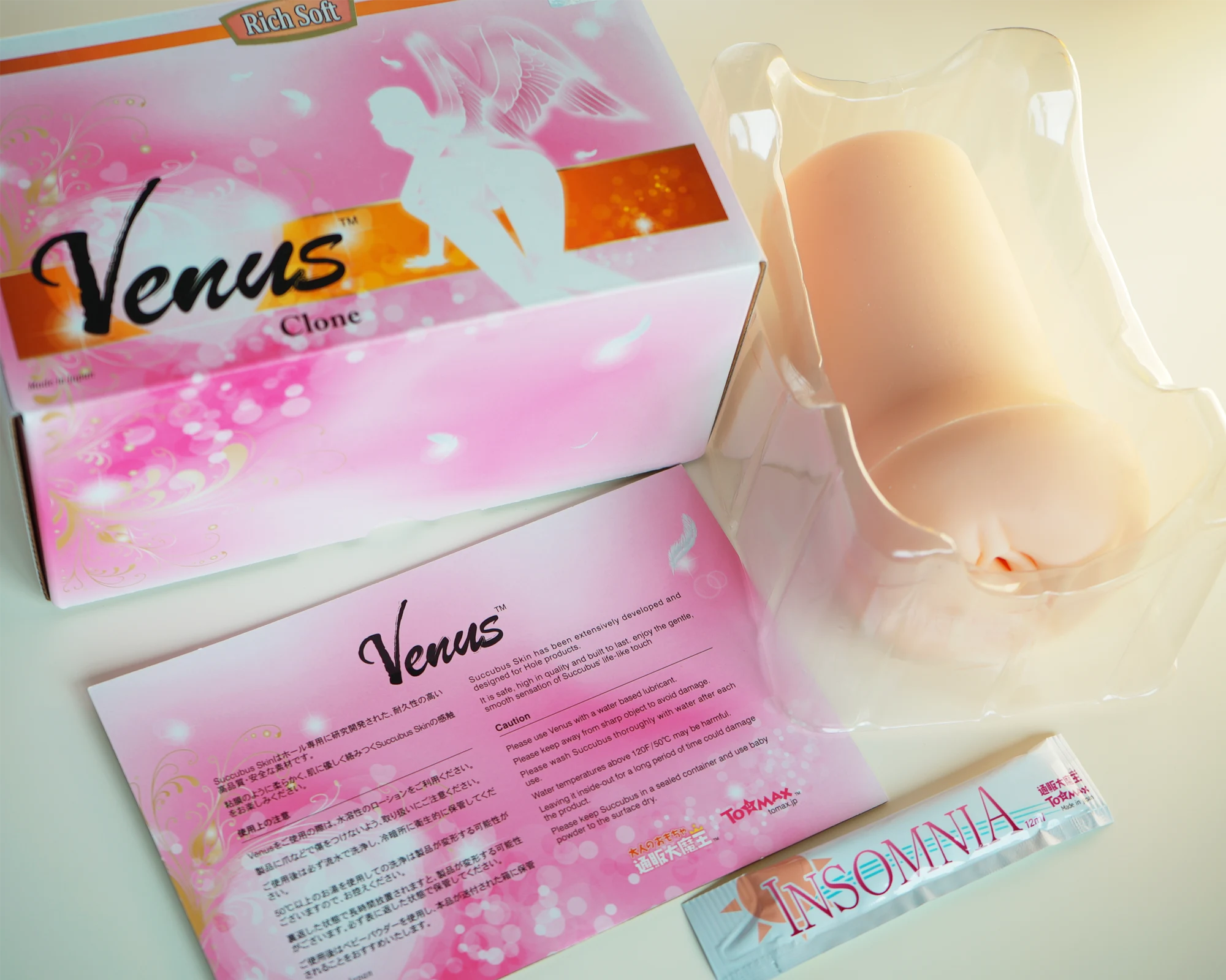 Venus Clone Rich Soft onahole review from Tomax by PercyOna